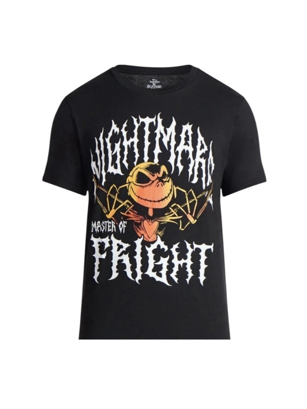 Nightmare Before Christmas Men's Master of Fright Graphic Tee Size X-Large